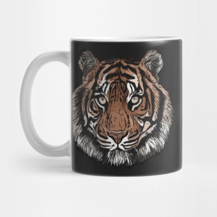 Tiger 'Hu' Symbolises Strength Courage And Dignity Mug